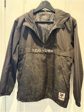 Zoo York Boys' Black Hooded Jacket